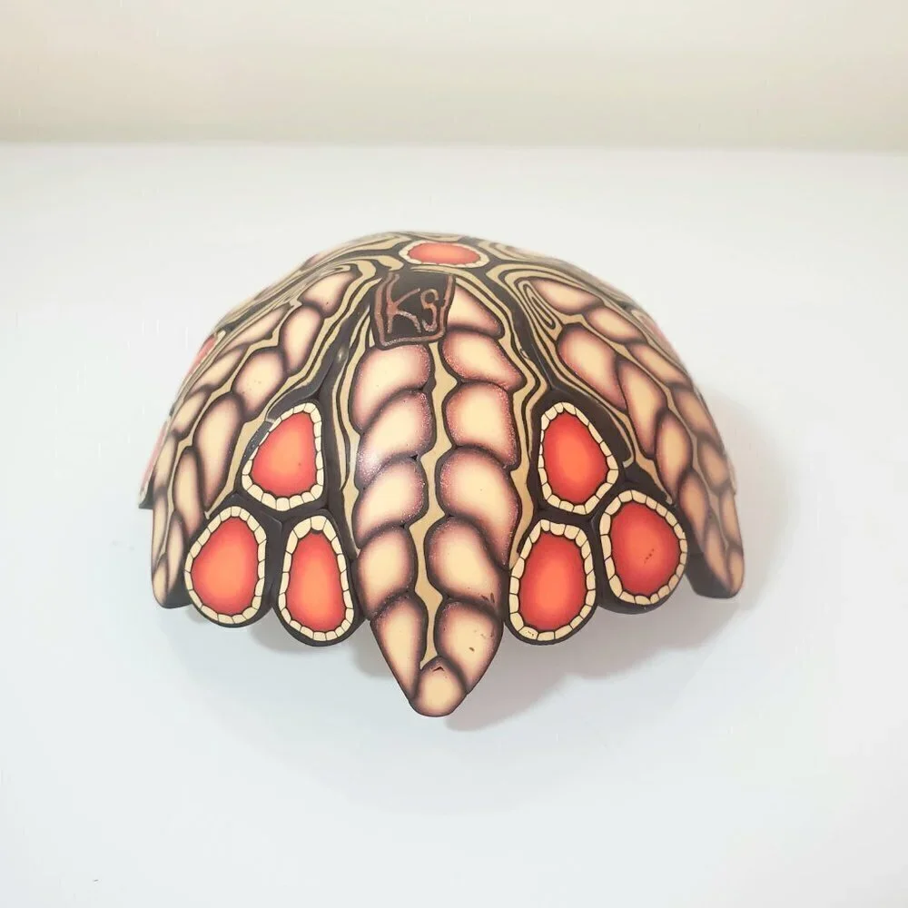 Handmade, One of a Kind, Polymer Clay Ring / Trinket Bowl by Artist KRISTEN SALA